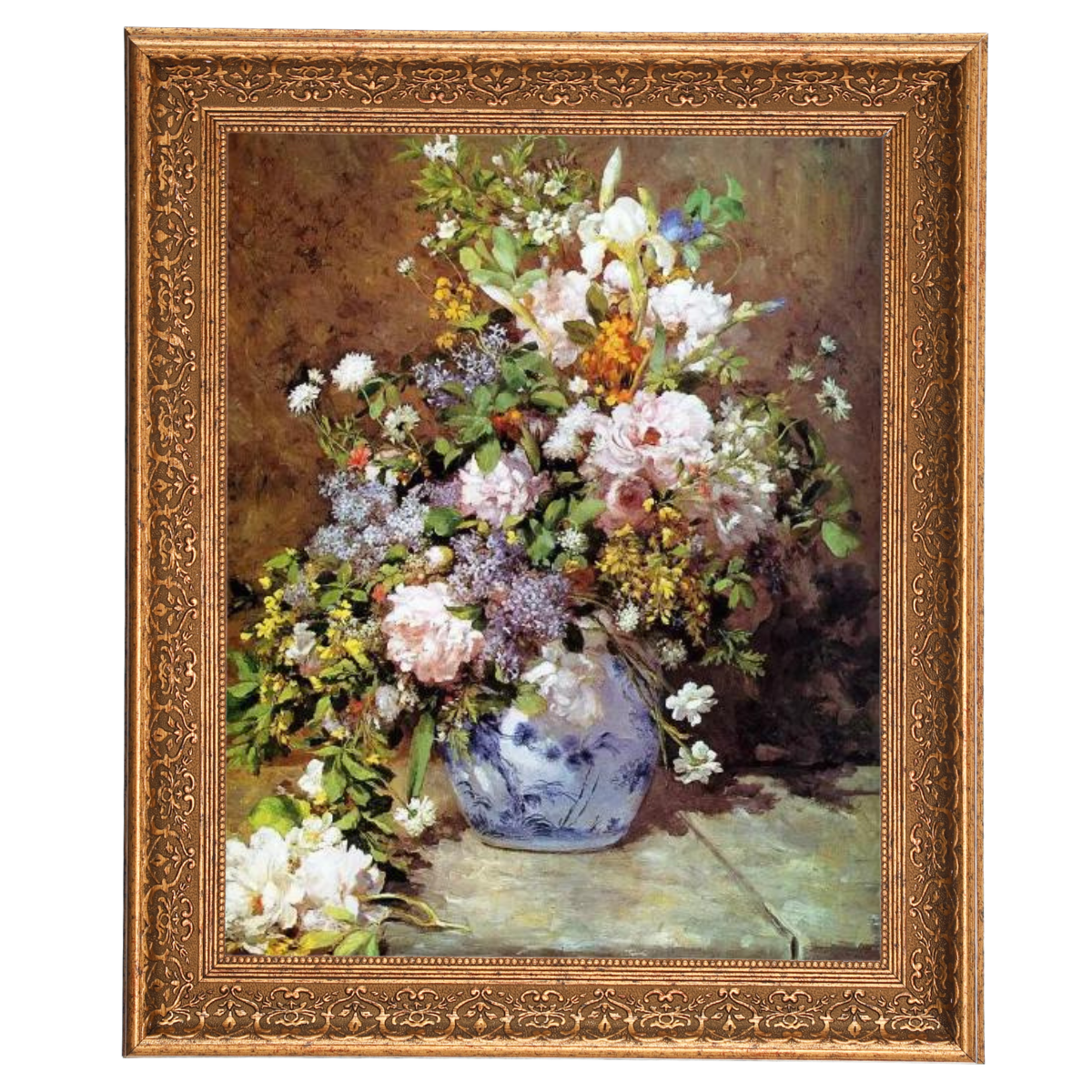 Spring Bouquet- Flower Wall Art Prints Decor For Living Room