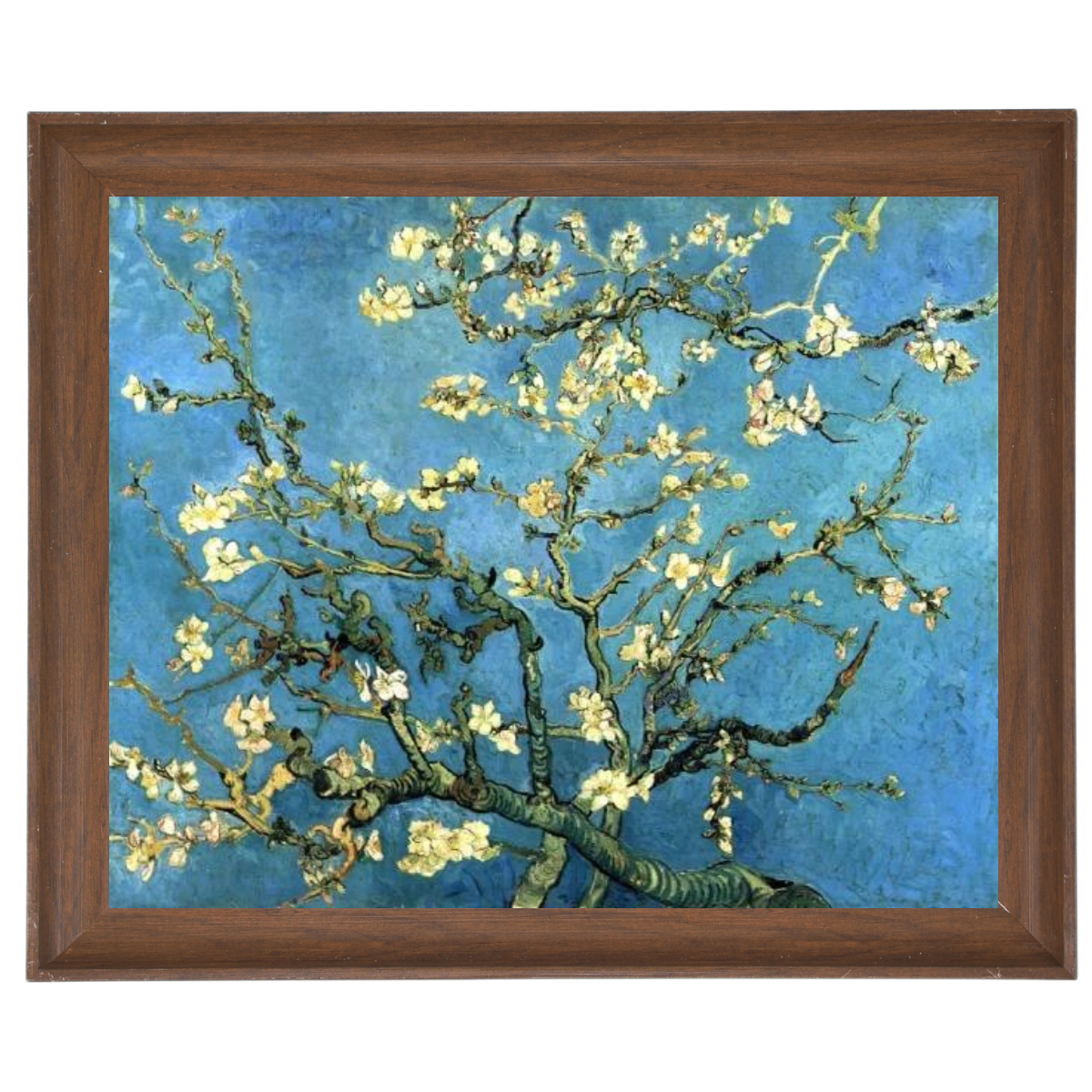 Branches with Almond Blossom - Vintage Wall Art Prints Decor For Living Room