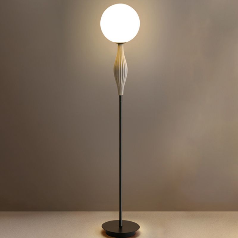 Valentina Floor Lamp Bubble Modern, Metal/Glass, Bedroom