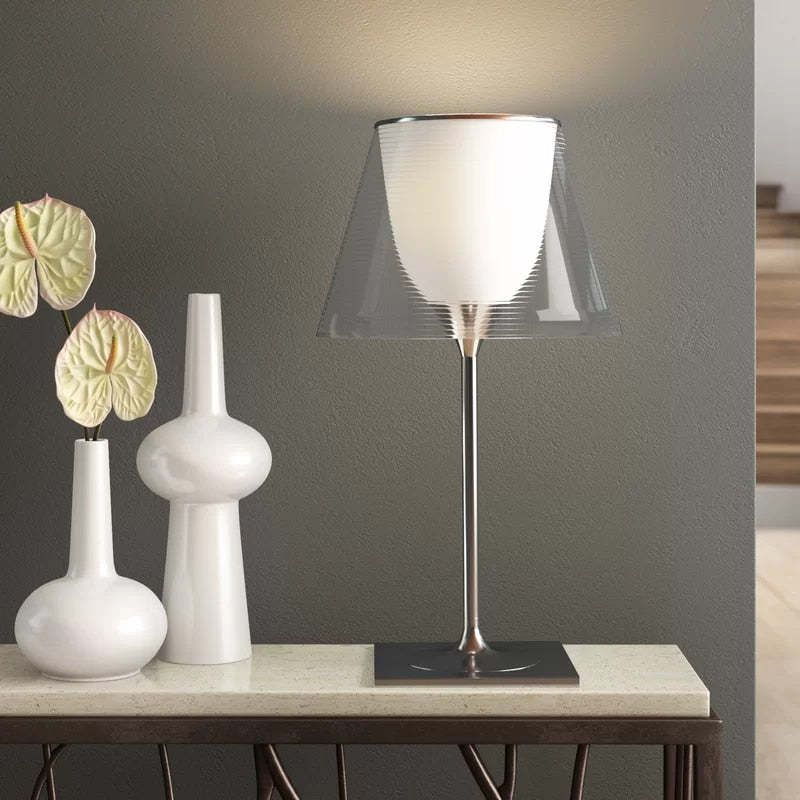 Italian Acrylic Designer Table Lamp