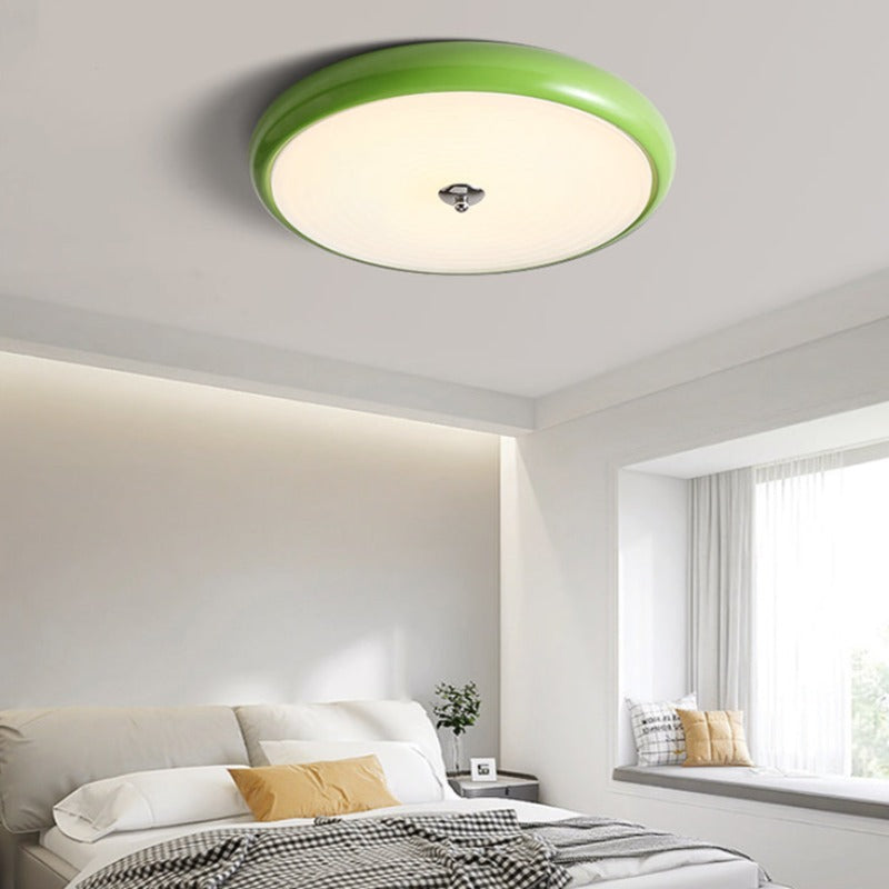 Morandi Modern LED Flush Mount Ceiling Light Acrylic Metal Living Room