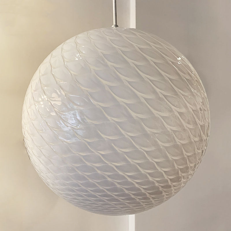 Hailie Minimalist LED Pendant Light Glass Study Bedroom