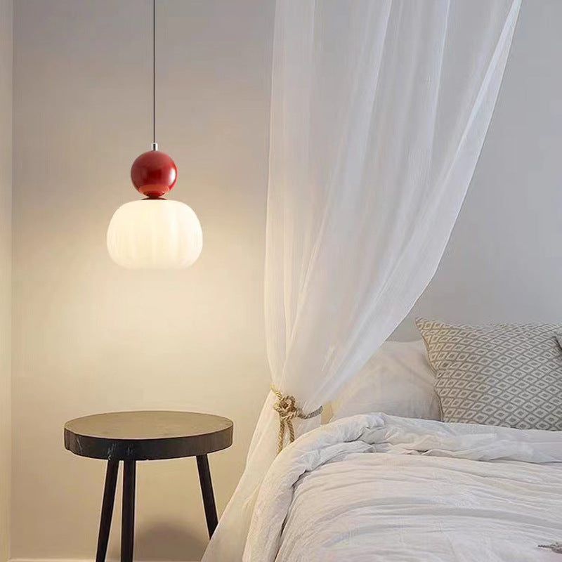 Morandi Modern LED Pendant Light Chrome Metal Dining Room/Bedroom