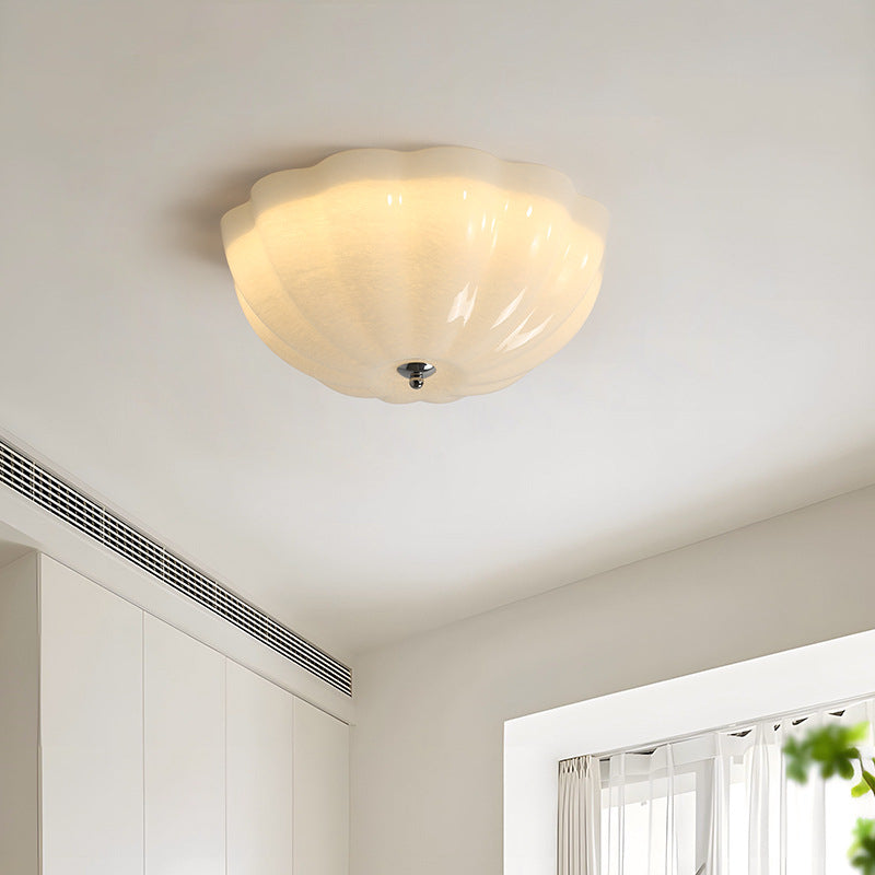 Quinn Modern Cute Design LED Flush Mount Ceiling Light White Bedroom