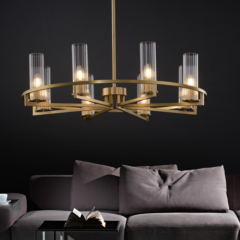 Arisha Post Modern Designer LED Pendant Light Glass/Metal Living Room/Badroom