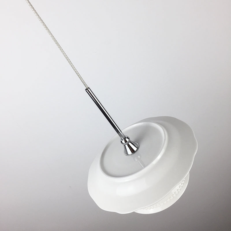 Hailie Nordic Tea Cup Ceramic Pendant Light 	Living Room