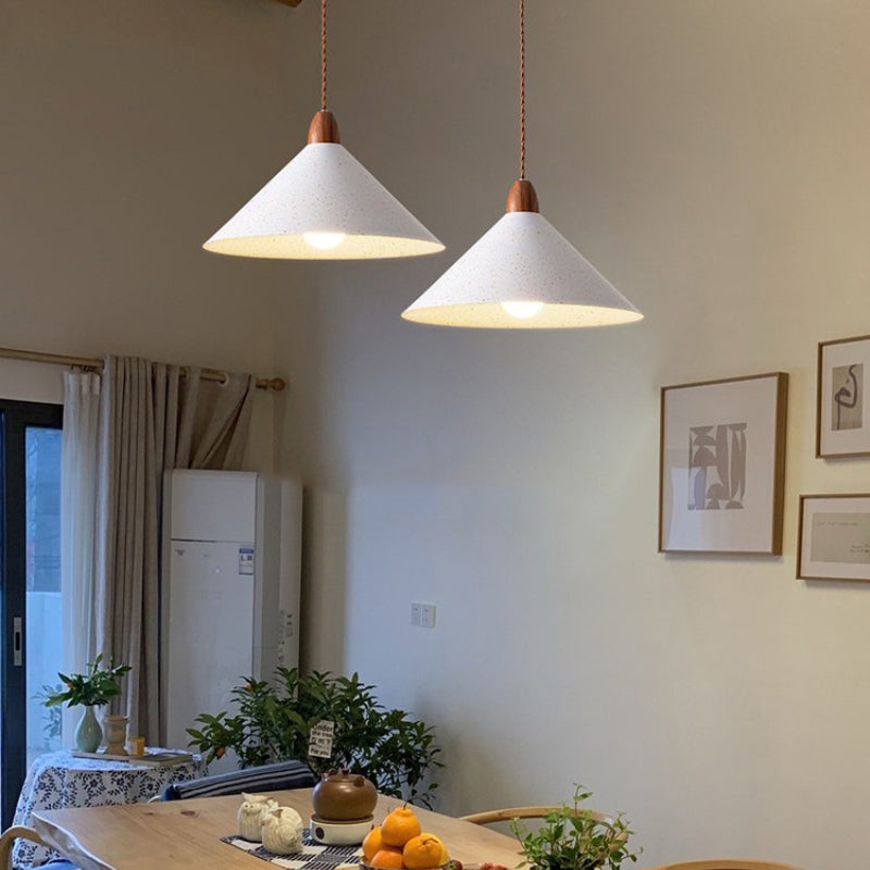 Hailie Modern Creative LED Pendant Light White Bedroom Dining Room