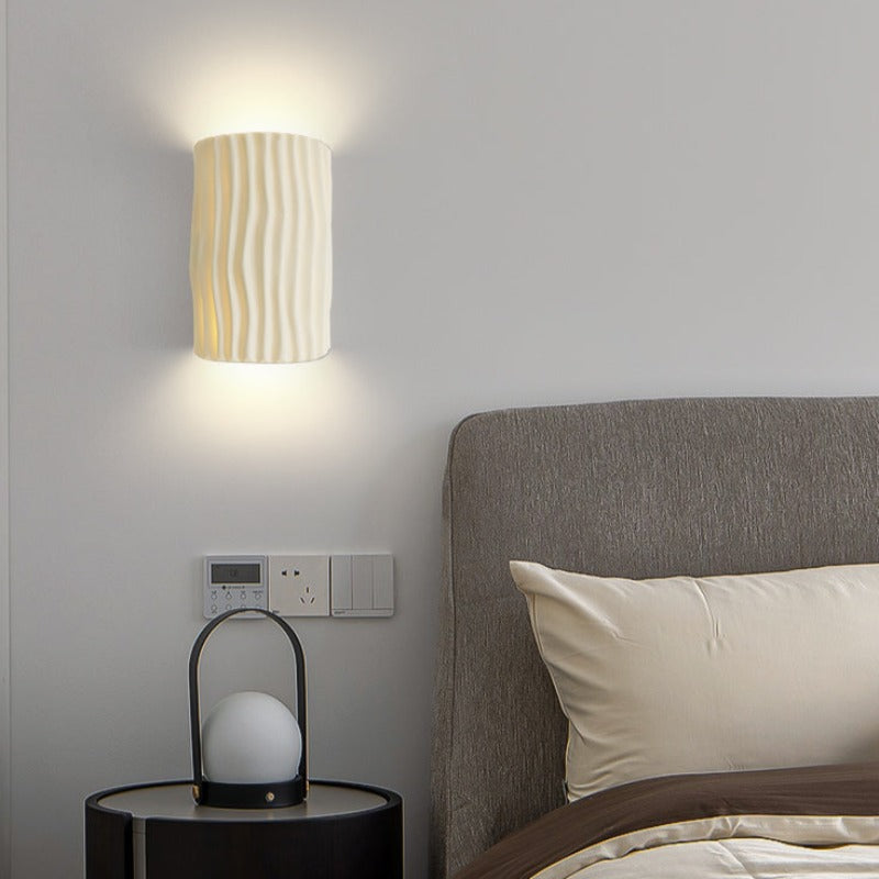 Morandi Retro LED Indoor Wall Lamp White/Grey/Orange/Green Bedroom