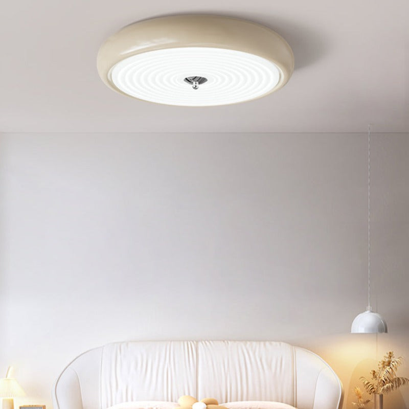 Morandi Modern LED Flush Mount Ceiling Light Acrylic Metal Living Room