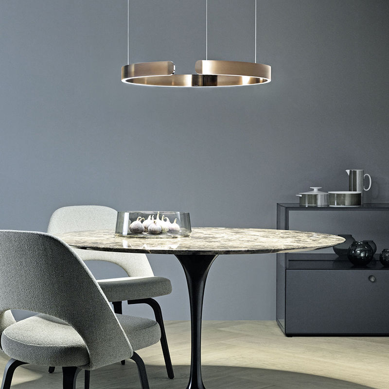 Edge Circle Pendant Light, LED, 4 Color