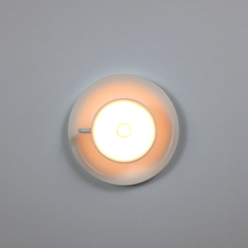 Cairns Pure Cup Ceramic Flush Mount Ceiling Light Living Room