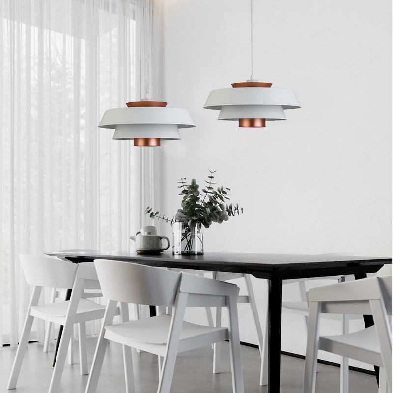 Hailie Nordic Metal Pendant Light Bedroom Dining Room