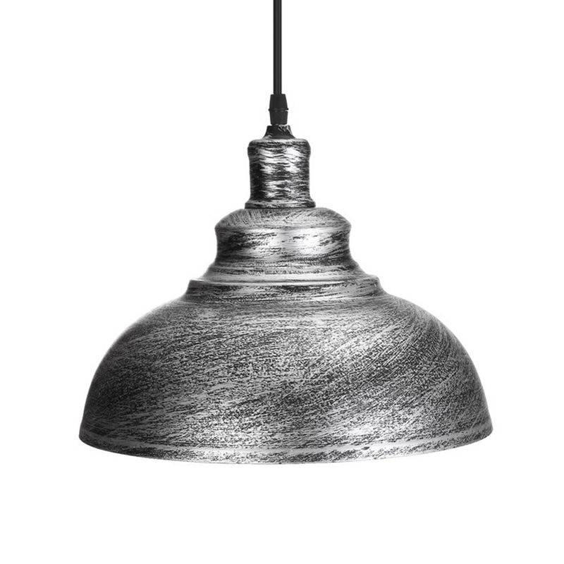 Cooley Industrial  Dome  Metallic Colour Pendant Light，4 Colours