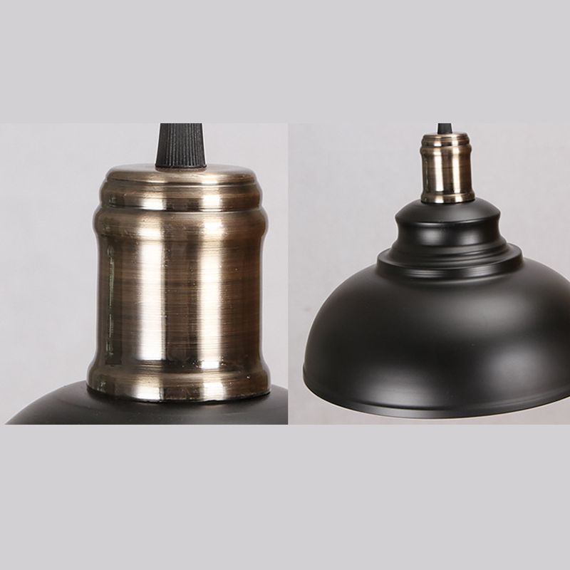 Cooley Industrial  Dome  Metallic Colour Pendant Light，4 Colours