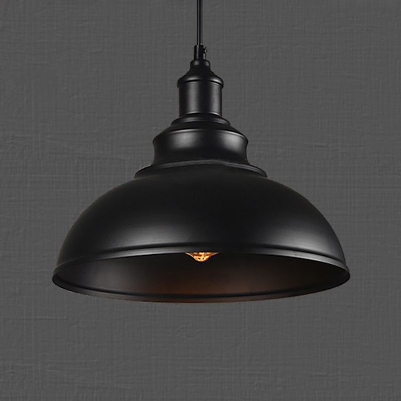 Cooley Industrial  Dome  Metallic Colour Pendant Light，4 Colours