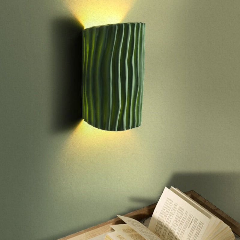 Morandi Retro LED Indoor Wall Lamp White/Grey/Orange/Green Bedroom