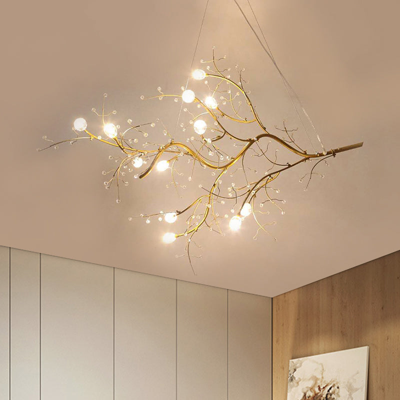Olivia Romantic Art Deco Branch Pendant Light