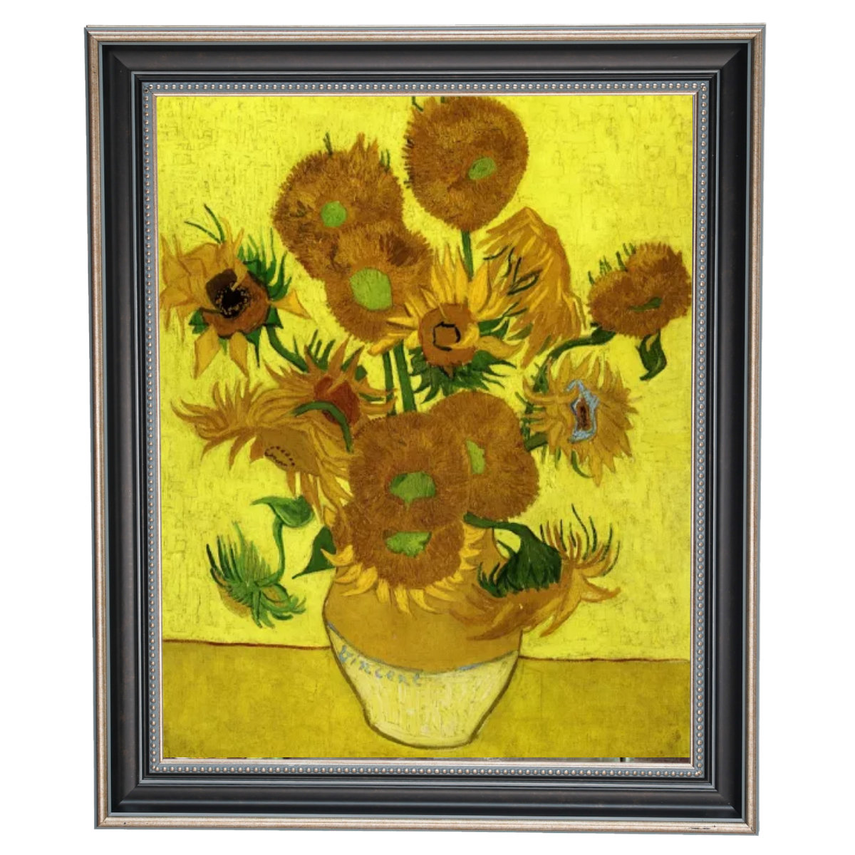 Still Life with Sun Flowers- Metal Art Wall Prints Decor For Living Room