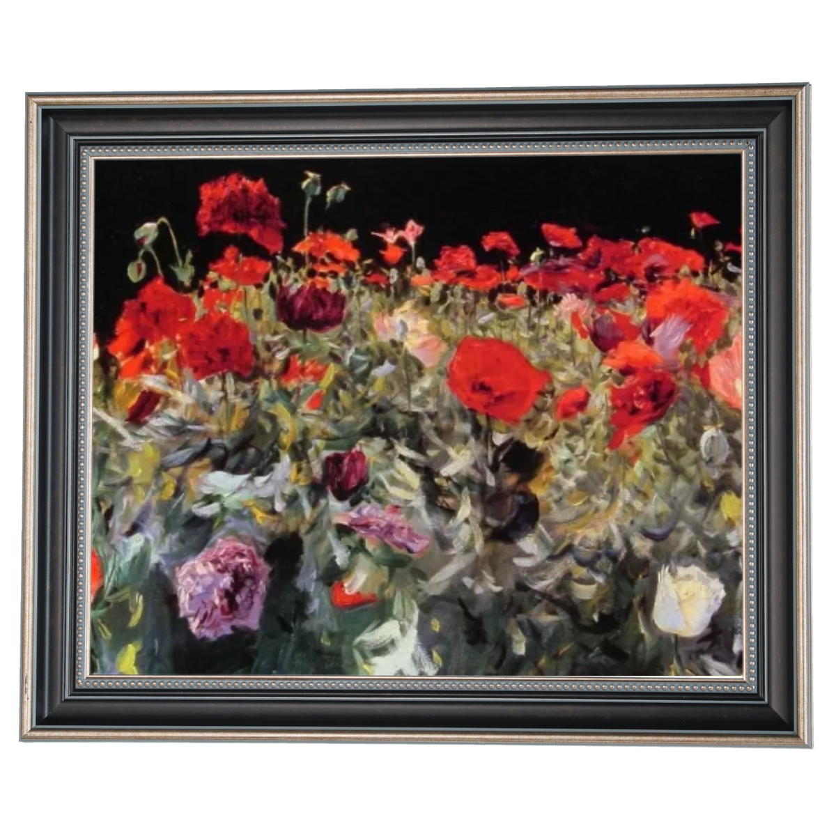 Poppies- Metal Flower Wall Art For Living Room