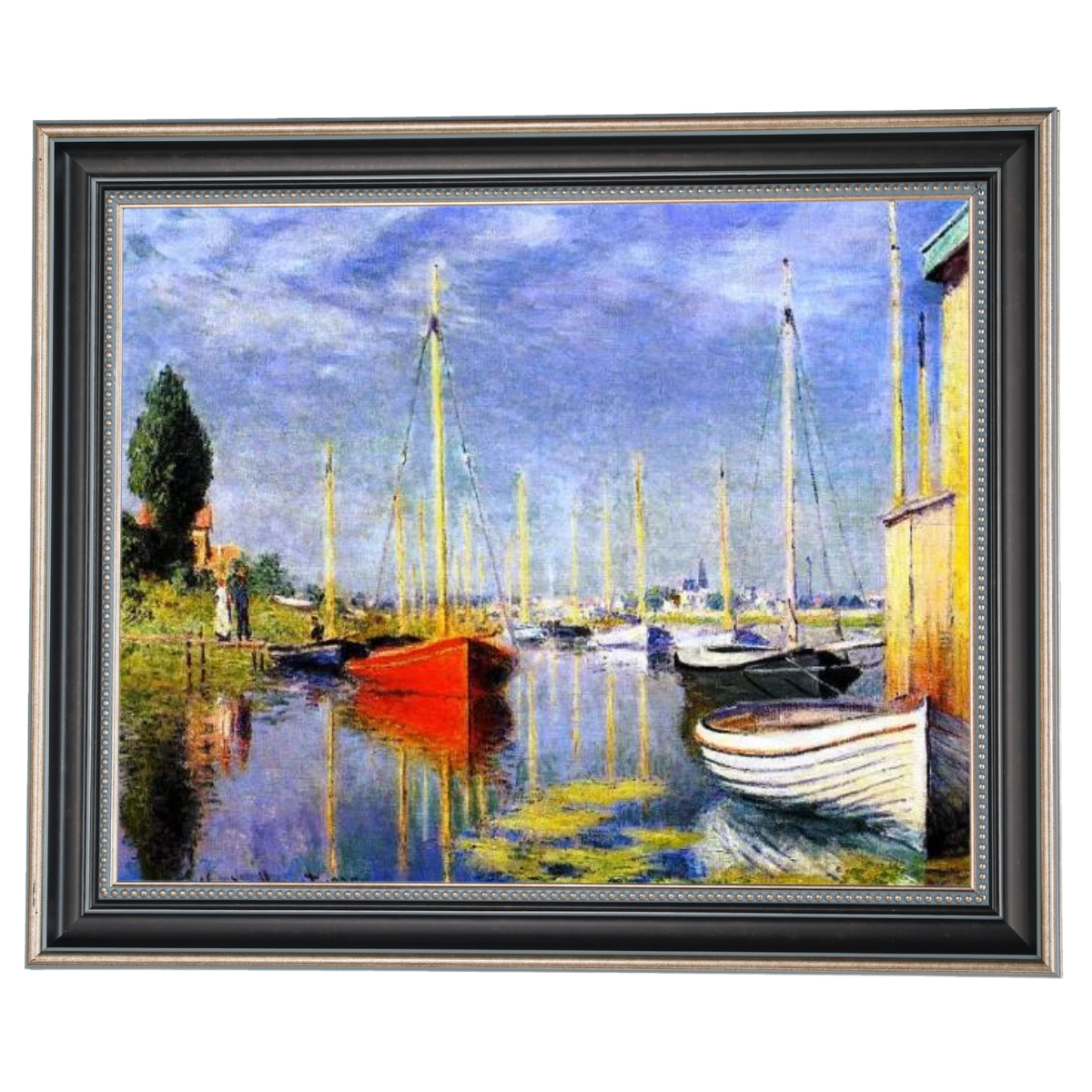 Yachts at Argenteuil - Vintage Wall Art Prints Decor For Living Room