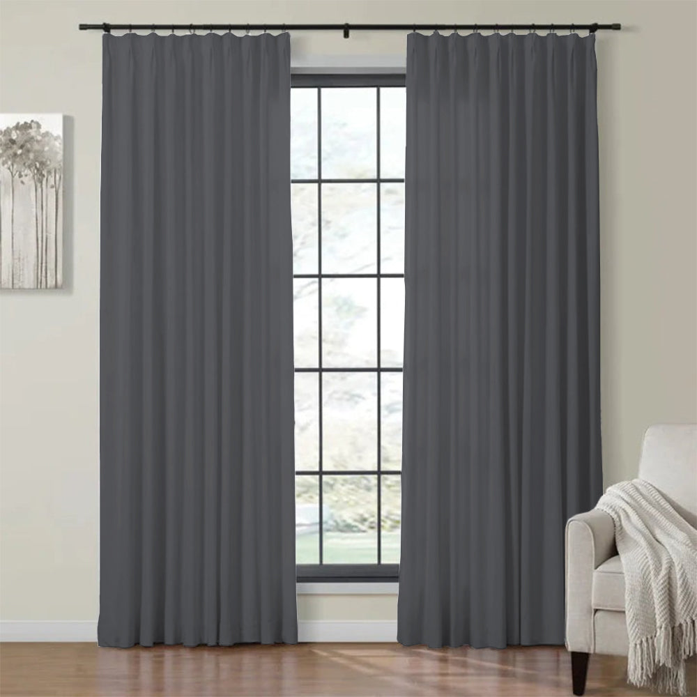 Plushy Velvet Curtain Pleated