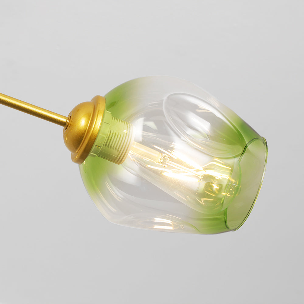 Valentina Nordic Modern Glass Pendant Light Clear Bubble