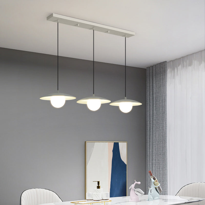 Morandi Modern LED Pendant Light Metal Dining Room/Bedroom