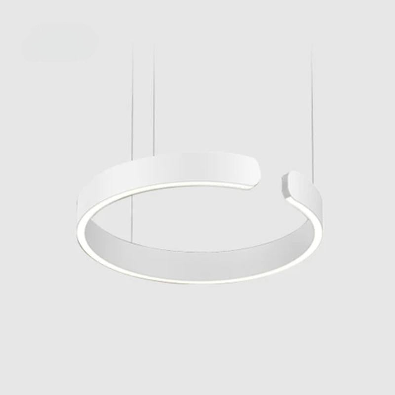 Edge Circle Pendant Light, LED, 4 Color