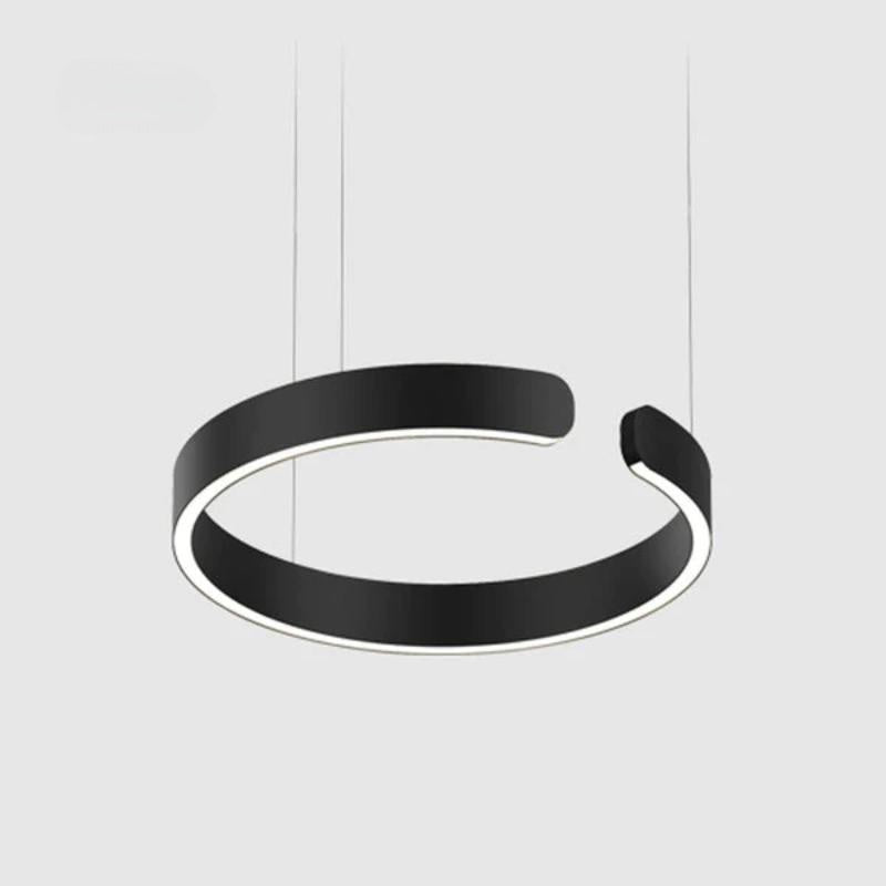 Edge Circle Pendant Light, LED, 4 Color