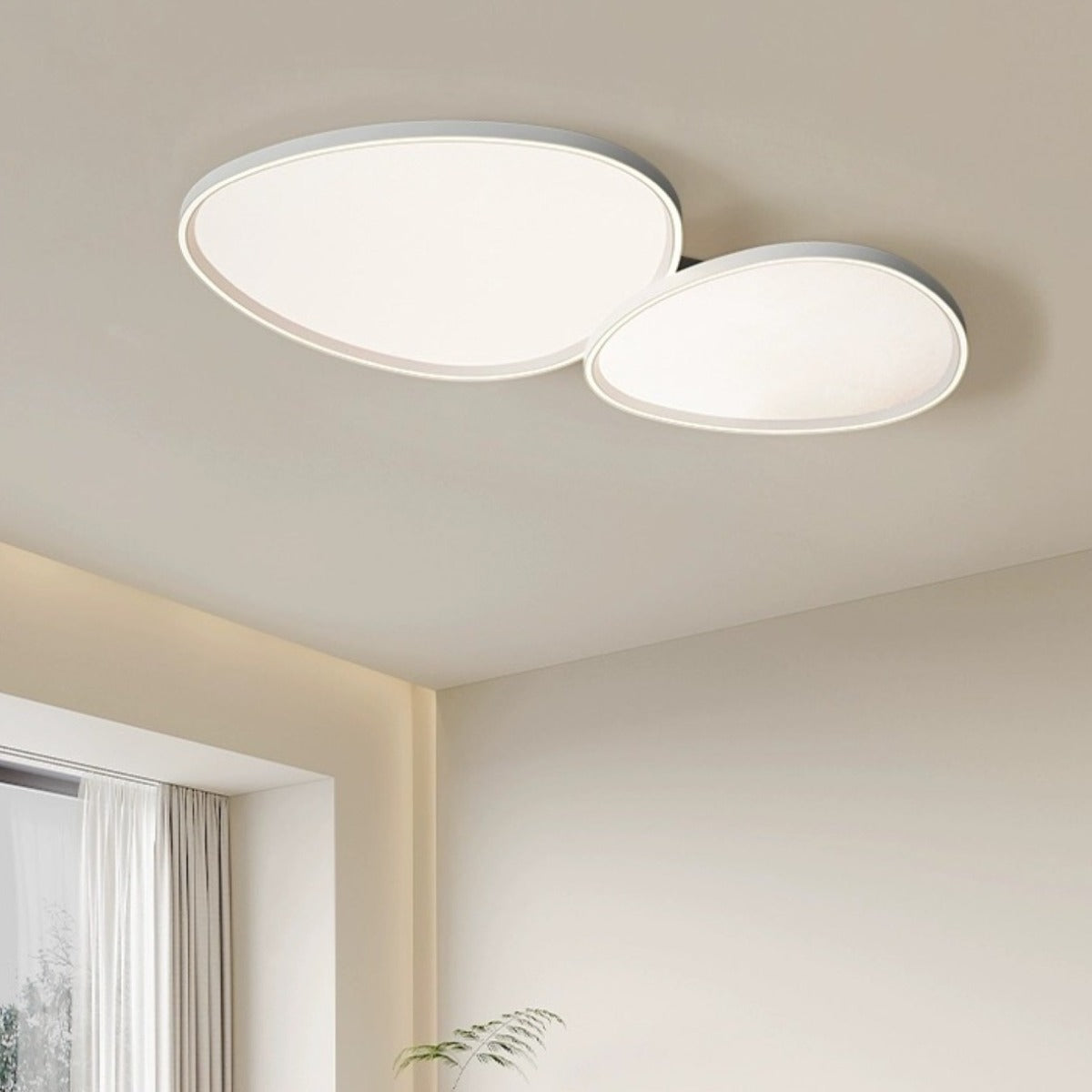 Quinn Modern Simple Flush Mount Ceiling Light Bedroom/Living Room