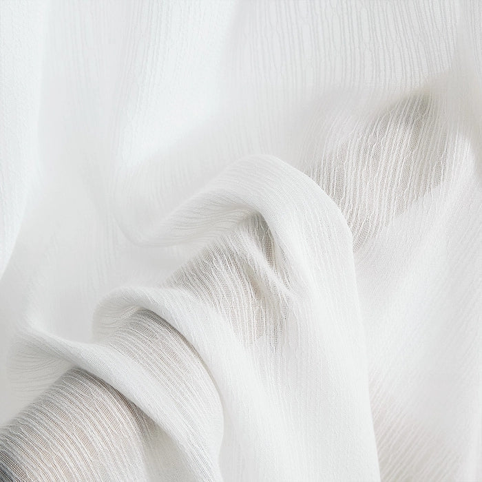 Lumi Drape Pleated Spendex Minimalist Sheer Curtain,Living room