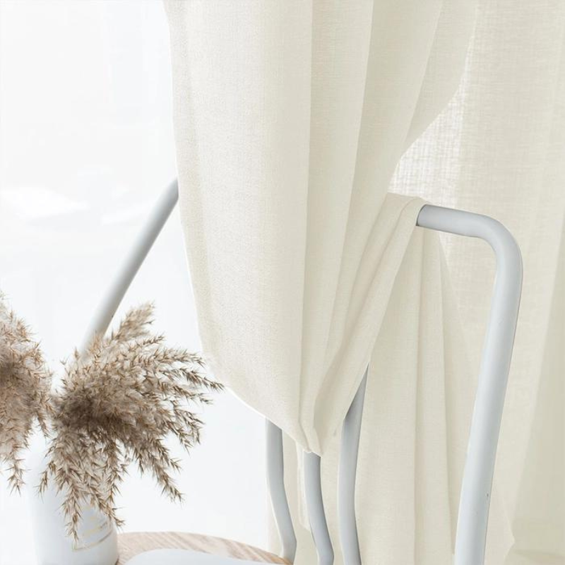 Lila Semi Sheer Curtains Grommet