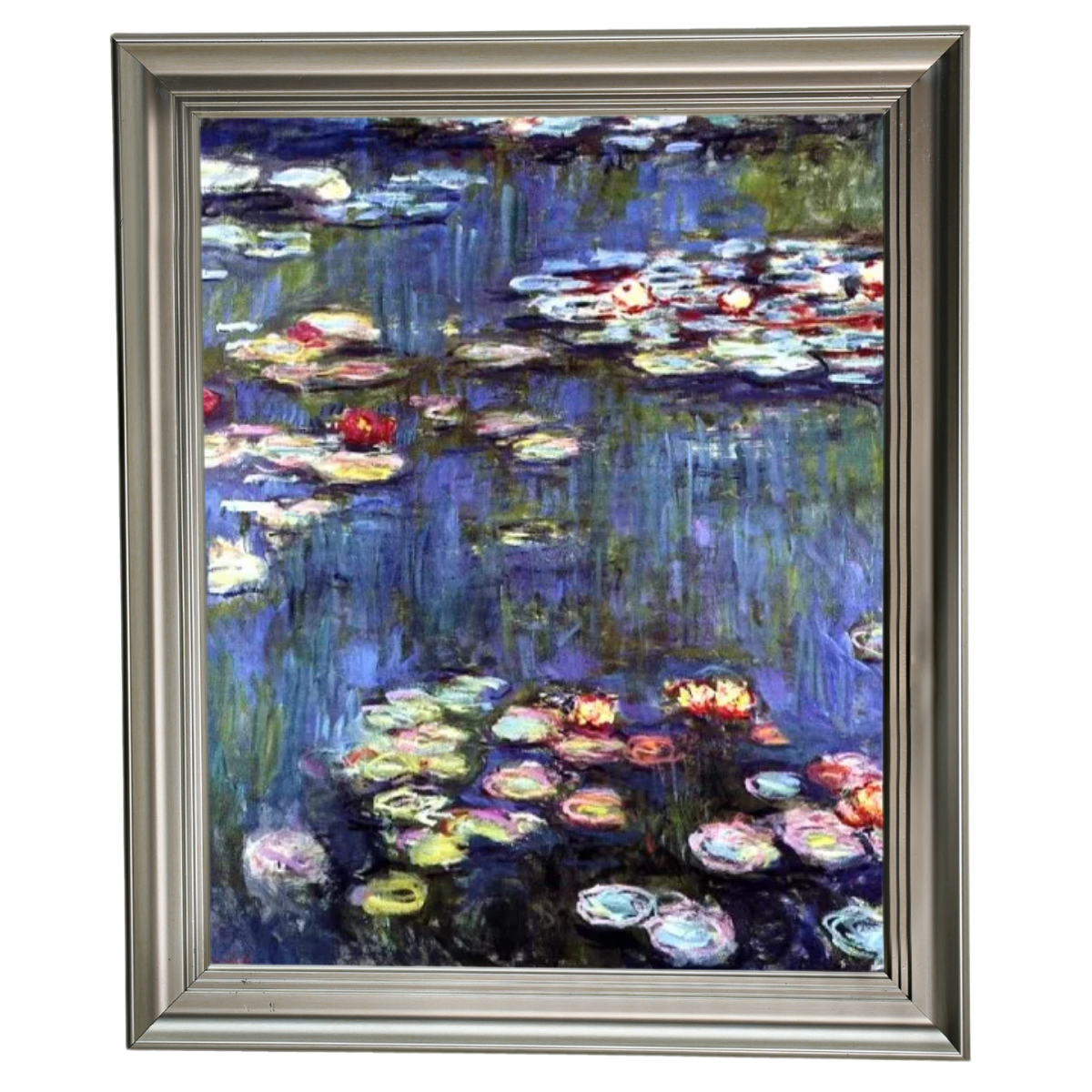 Water-Lilies 18- Metal Flower Wall Art For Living Room