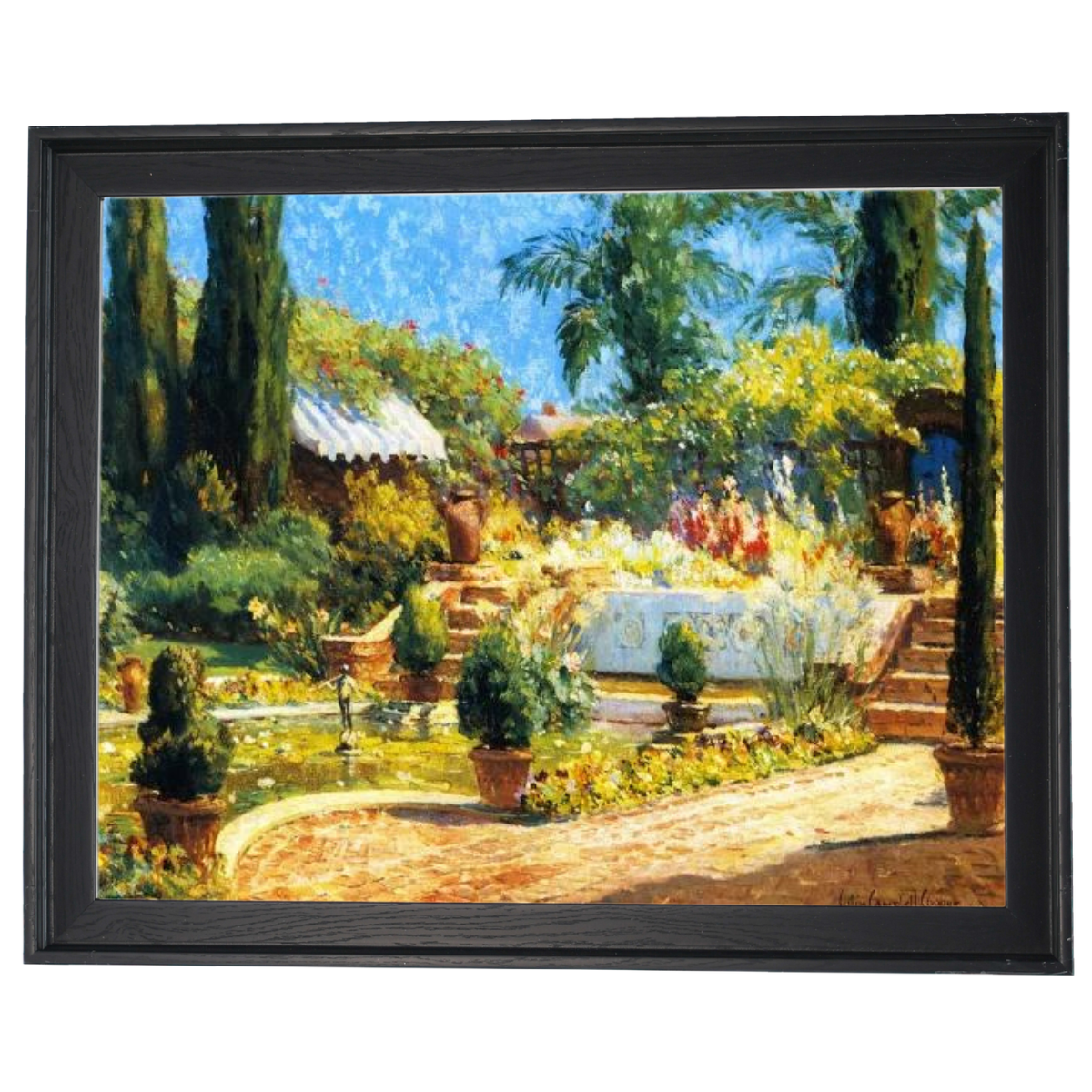 In a Garden, San Diego- Modern Wall Art Prints Decor For Living Room