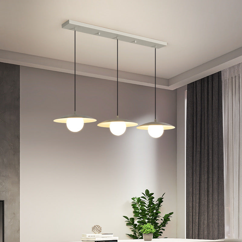 Morandi Modern LED Pendant Light Metal Dining Room/Bedroom