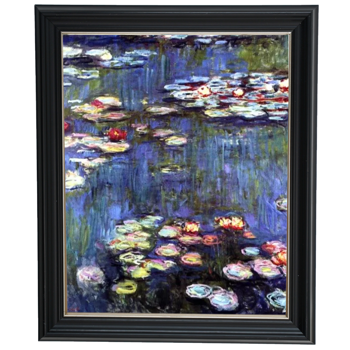 Water-Lilies 18- Metal Flower Wall Art For Living Room