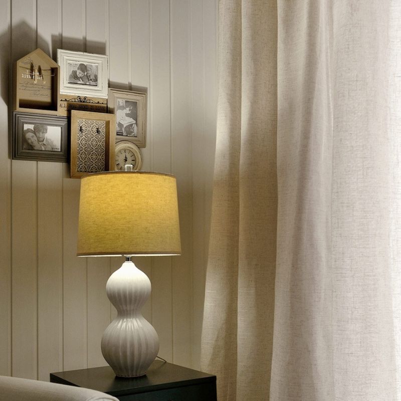 Zola Linen Sheer Curtains Soft Top