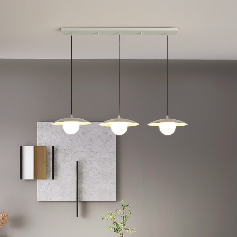 Morandi Modern LED Pendant Light Metal Dining Room/Bedroom