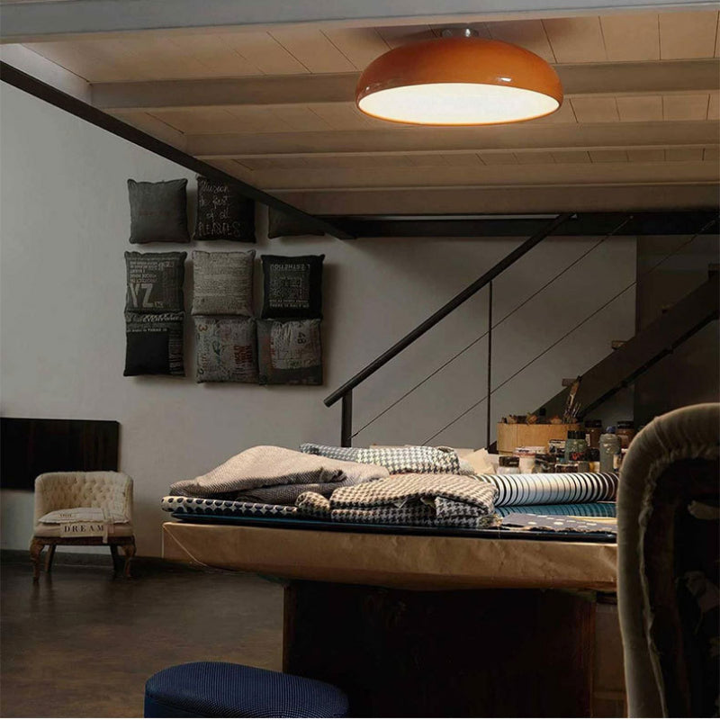 Morandi Vintage LED Flush Mount Ceiling Light Metal Bedroom/Living Room