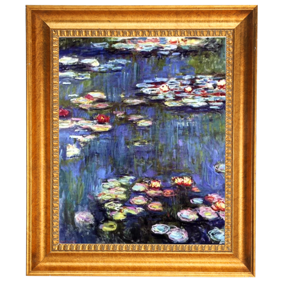 Water-Lilies 18- Metal Flower Wall Art For Living Room