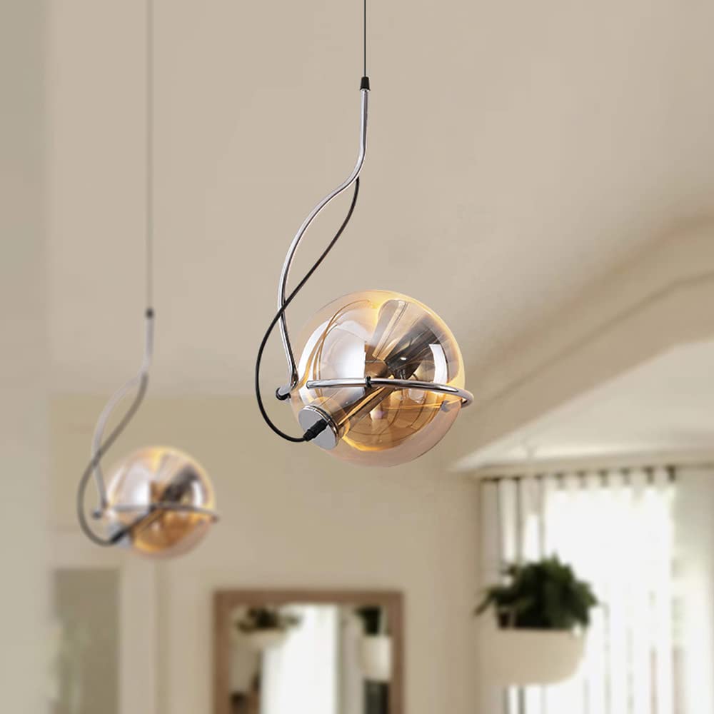 Hailie Vintage Pendant Light Glass Living Room/Bedroom/Dining Room