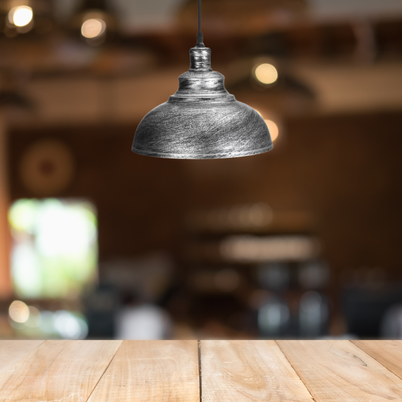 Cooley Industrial  Dome  Metallic Colour Pendant Light，4 Colours