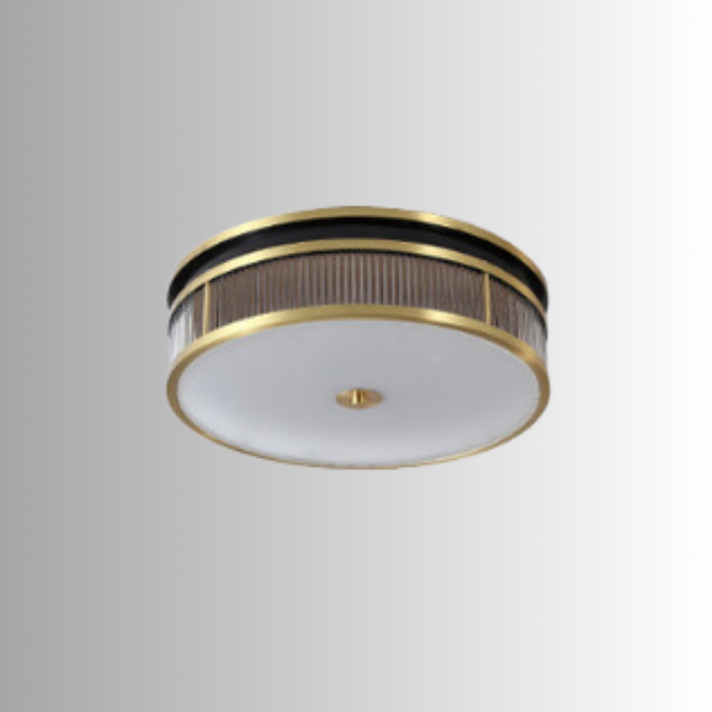 Alessio Retro Flush Mount Ceiling Light Living Room Bedroom