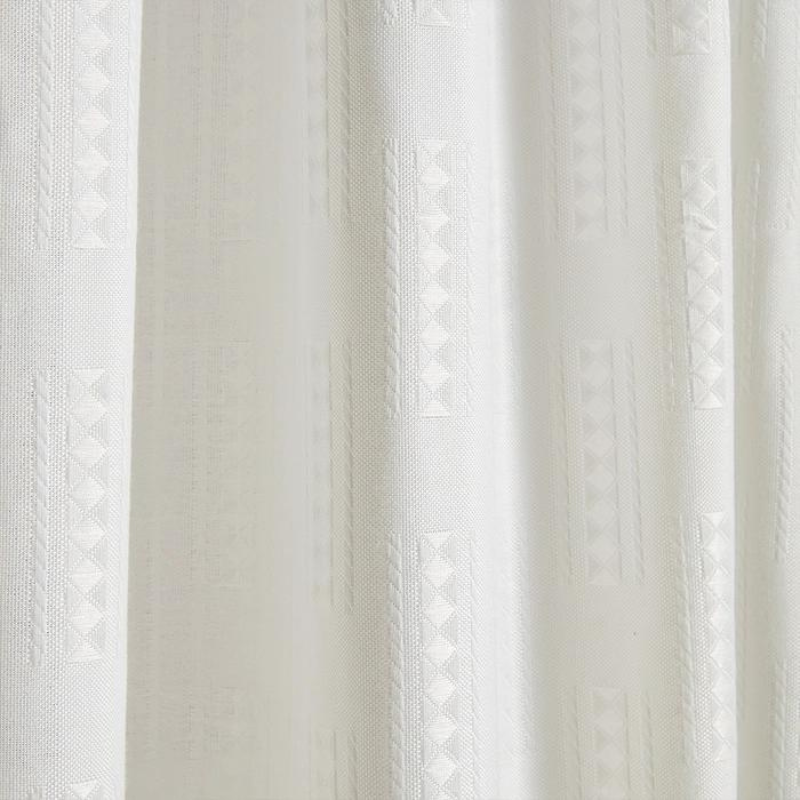 Nila	Bohemian Semi Sheer Curtains Grommet