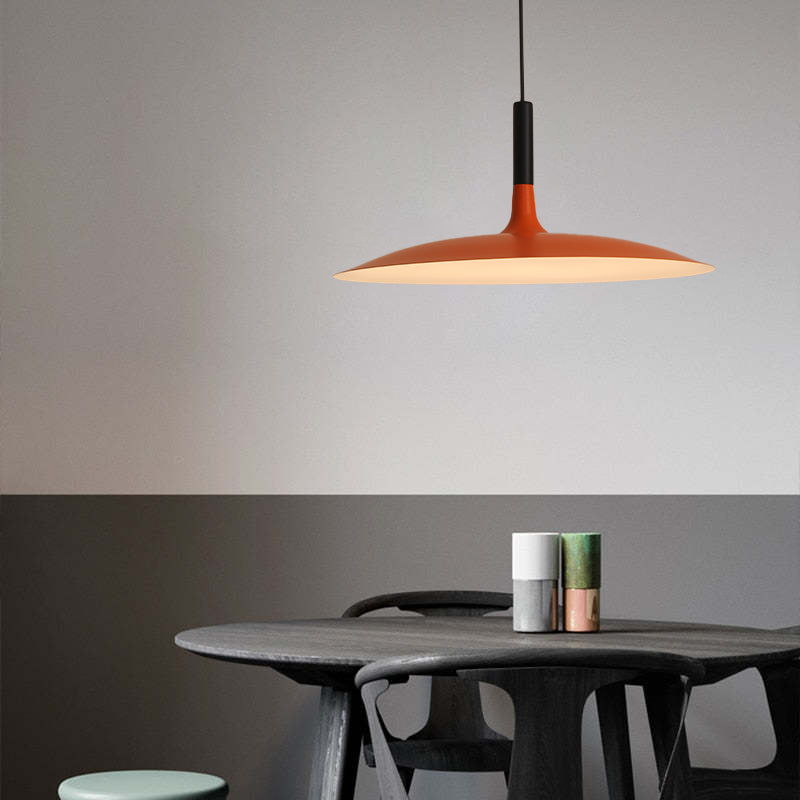 Morandi Pendant Light Pan, Plate Shape, Industrial