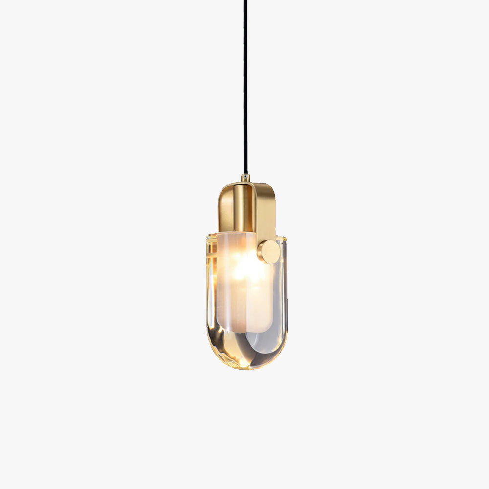 Kristy Classic Linear Pendant Light Crystal Dining Room Living Room