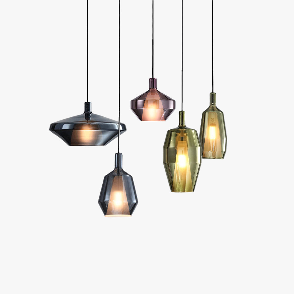 Hailie Modern Glass Pendant Light Living Room