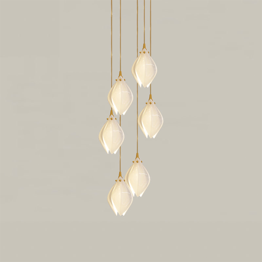 Alana Luxury Metal Ceramic Pendant Light Living Room Bedroom