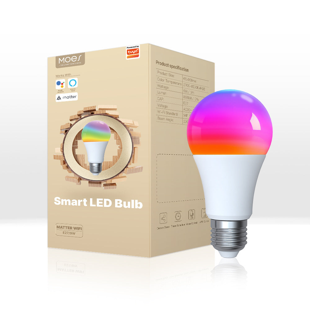 Lumos E27 WiFi Smart Light Bulb App Remote Control Dimmable