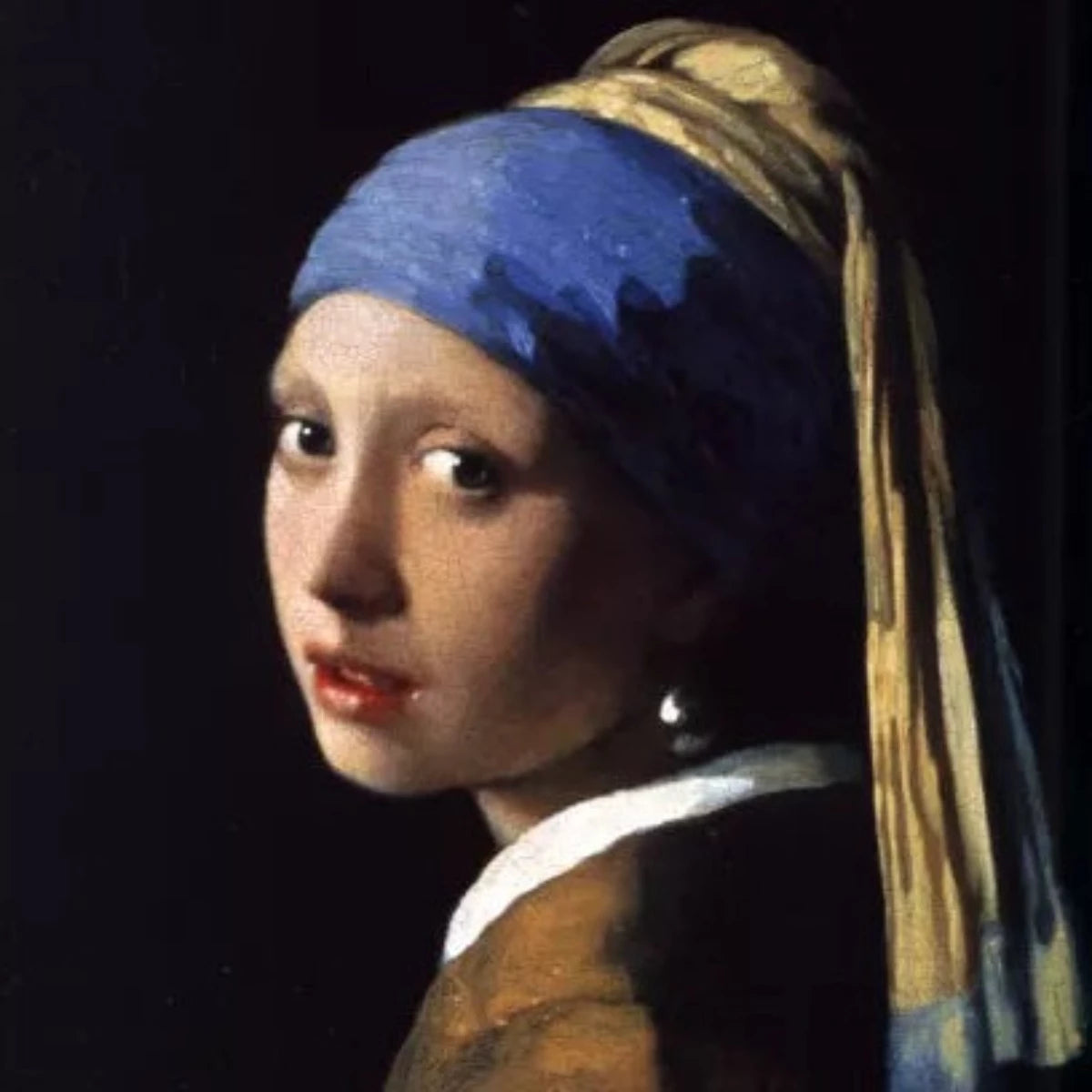 Girl With A Pearl Earring- Vintage Wall Art Prints Decor For Living Room